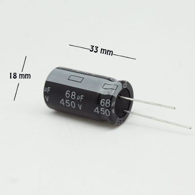 Capacitor Electrolítico Calidad Audio 68MF400V – Importadora de repuestos  electrónicos y accesorios