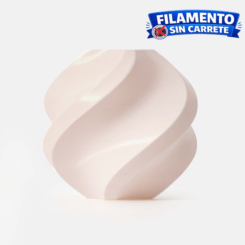 Filamento Bambu Lab PLA Lite refill beige mate 1.75 mm 1 kg — refacción Bambu Lab AG-BAMBULAB-PLA-LITE-SPL-B-M