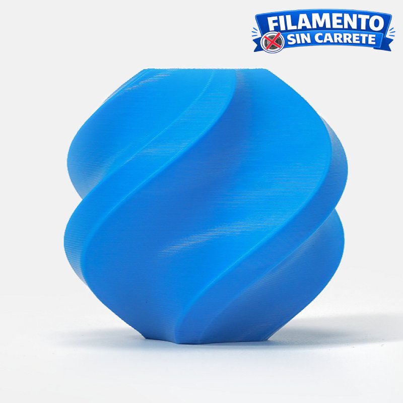 Filamento Bambu Lab PLA Lite refill cyan 1.75 mm 1 kg