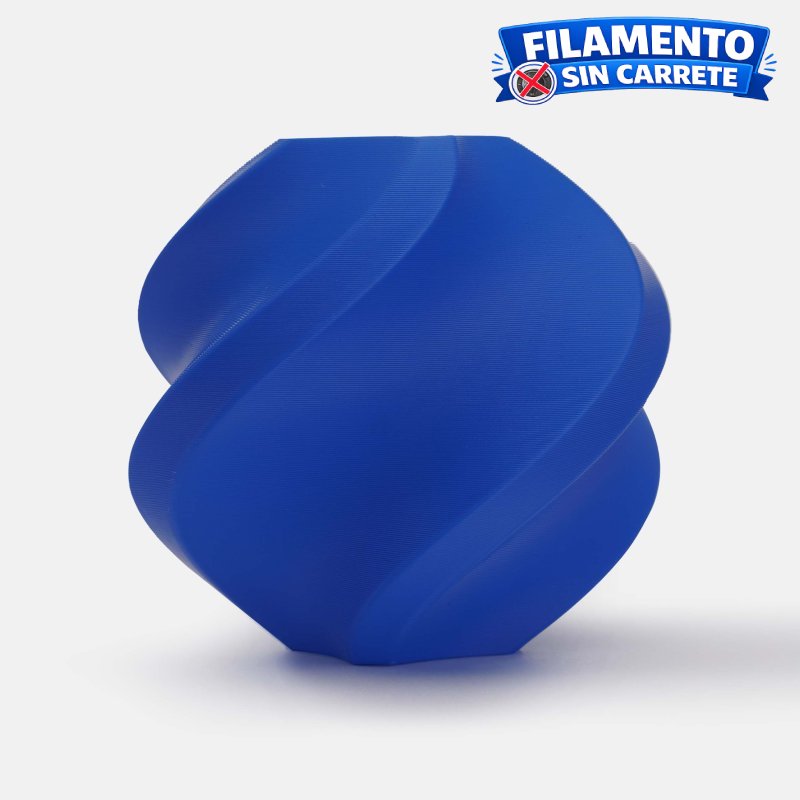 Filamento Bambu Lab PLA refill azul 1.75 mm 1 kg