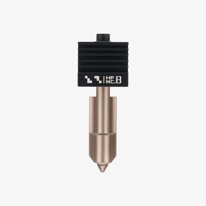 Hotend de alto flujo con boquilla de carburo de tungsteno - 0.8 mm compatible con H2/P2S/X2D