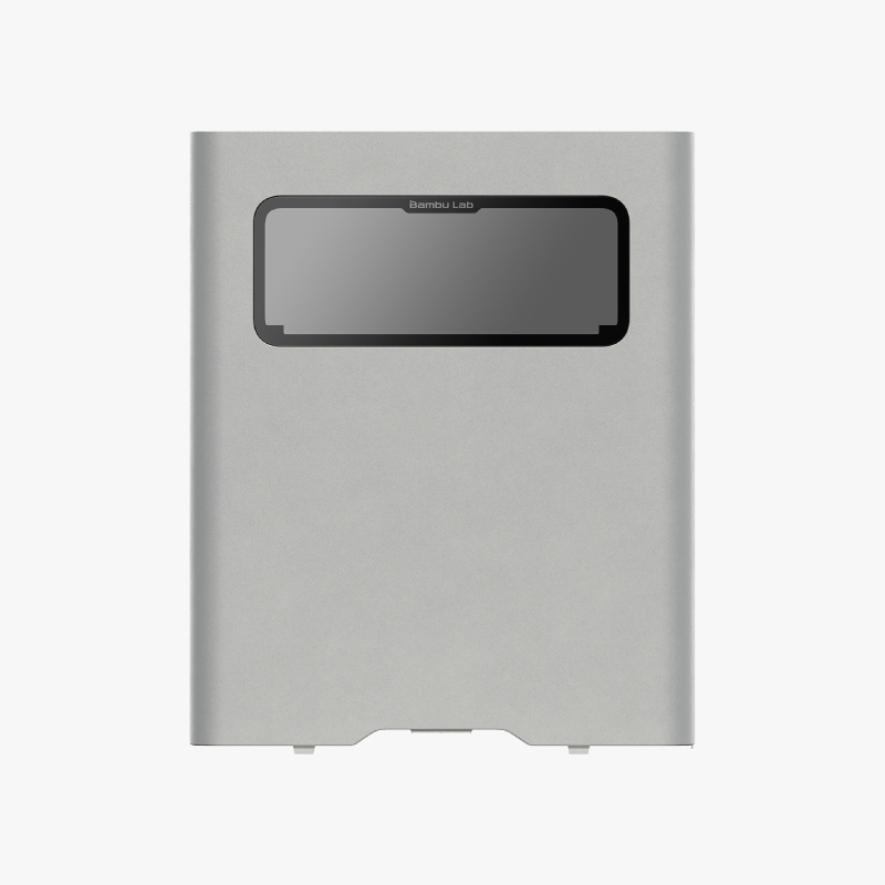Panel lateral con ventana de vidrio para H2D
