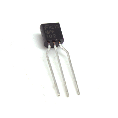 Transistor MPF102 FET Pequeña Señal CH-N 25 V 10 MA